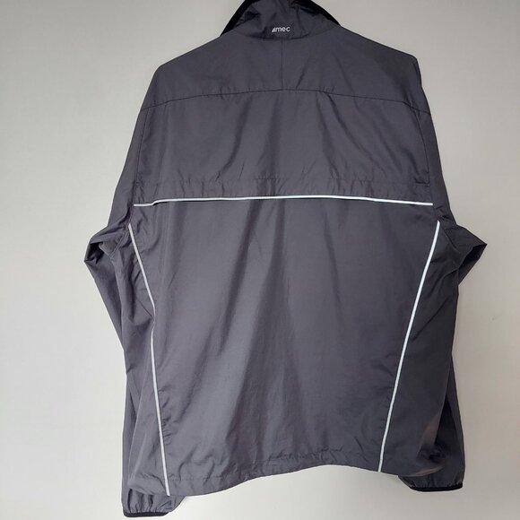 MEC Light Weight Rain Windbreaker Reflectors Men's Jackets, Size XL - Picture 4 of 7